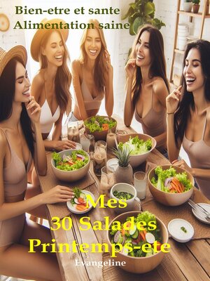 cover image of Mes 30 Salades Printemps-été